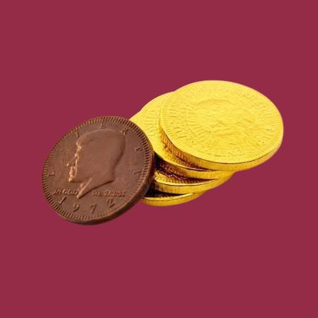 Gold Coin Chocolate